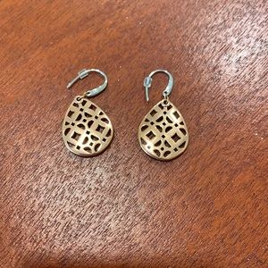 Fossil Rose Gold Earrings